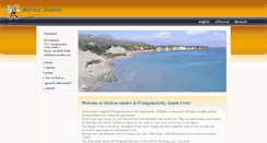 Desktop Screenshot of melissastudios.com